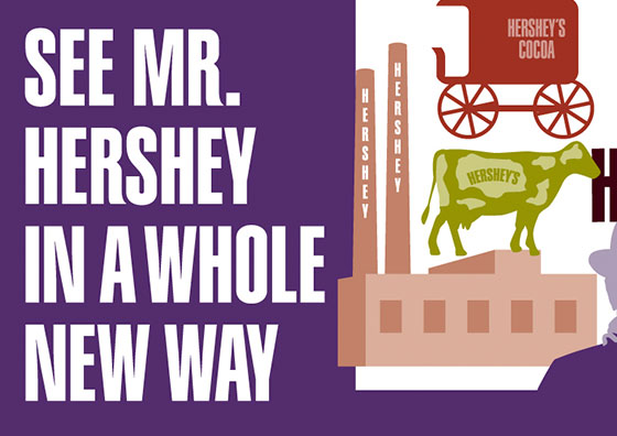 See Mr. Hershey in a Whole New Way